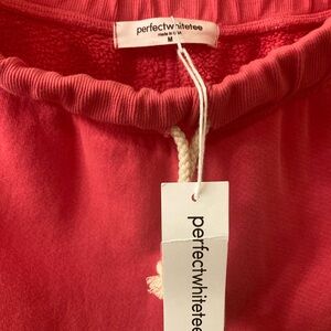 NWT!! Perfectwhitetee Collin’s Straight Leg  Sweatpants.